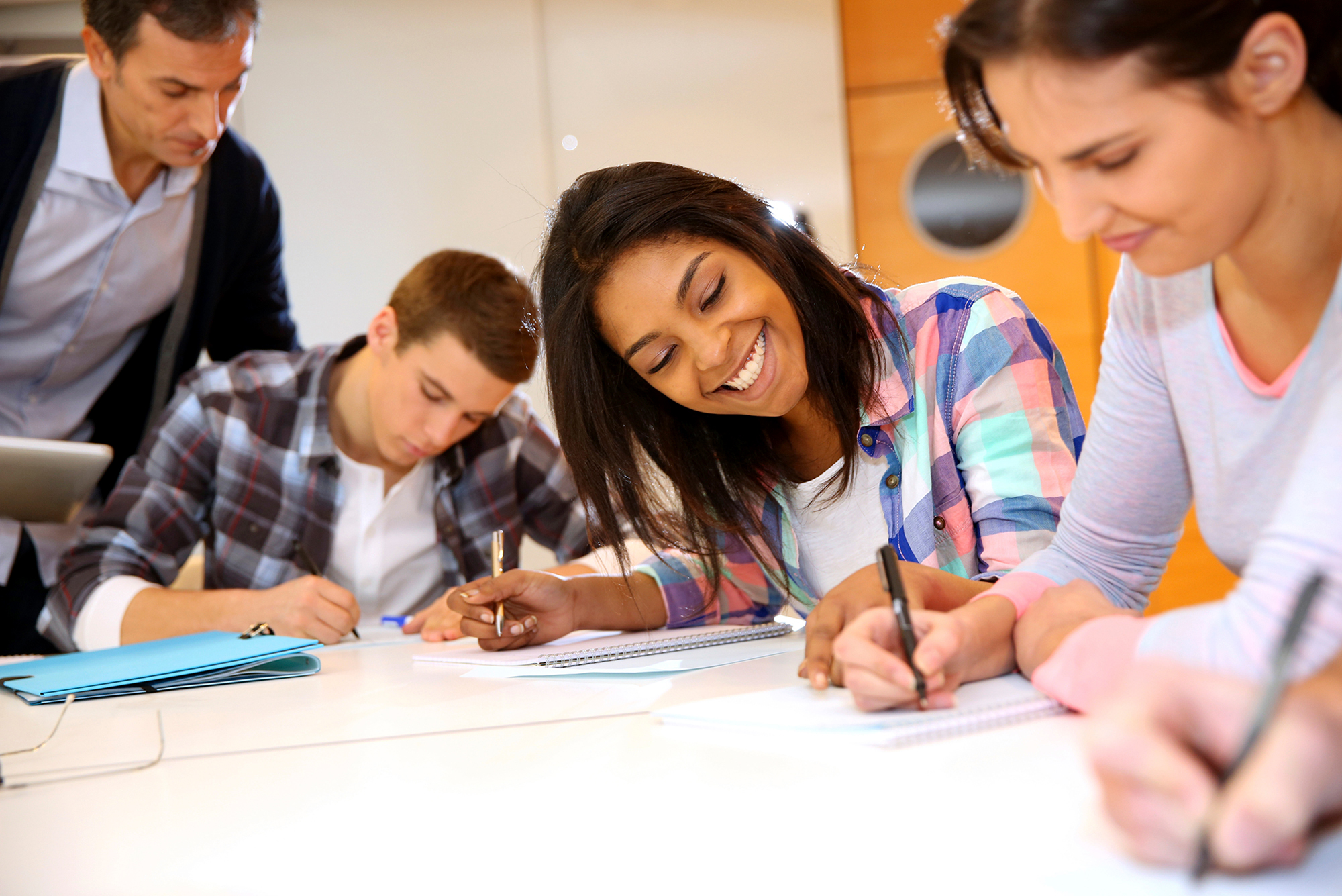 Note taking students